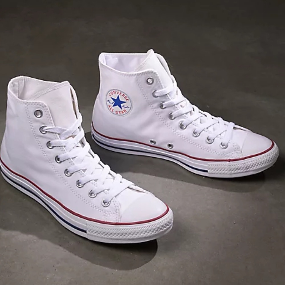 Converse White High Top Sneakers